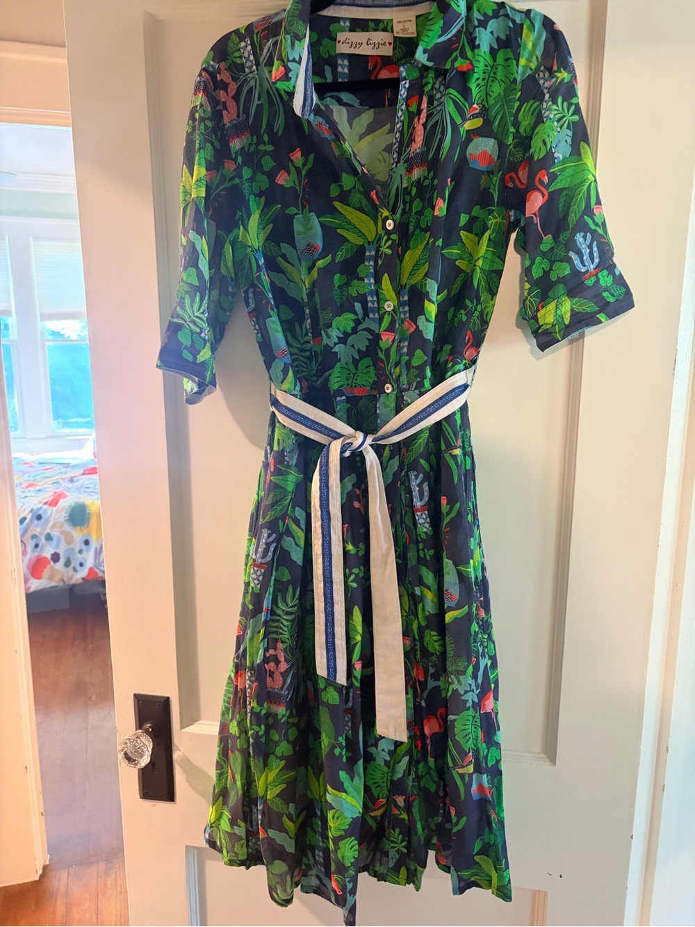 Dizzy lizzy GrButton-Down Dress size Large (12)